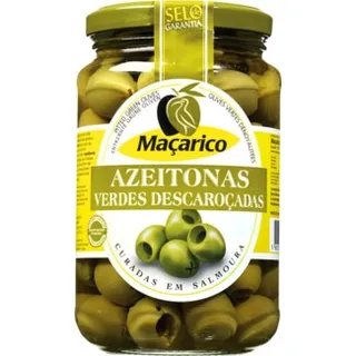 Azeitonas Verdes Descaroçadas 345 g - Maçarico