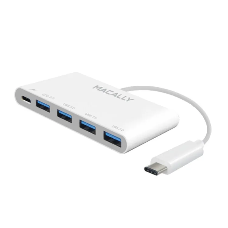 HUB MACALLY 4X USB-A + USB-C