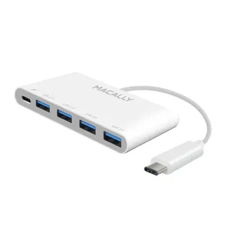 HUB MACALLY 4X USB-A + USB-C