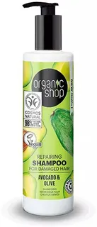 Organic Shop Shampoo Reparador Eco Abacate e Azeitona 280 ml
