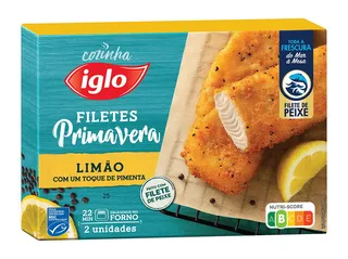 Filetes IGLO primavera limão 225 g