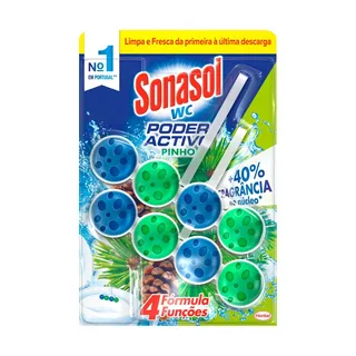Bloco Sanitário Duplo Poder Ativo Pinho Bref Sonasol