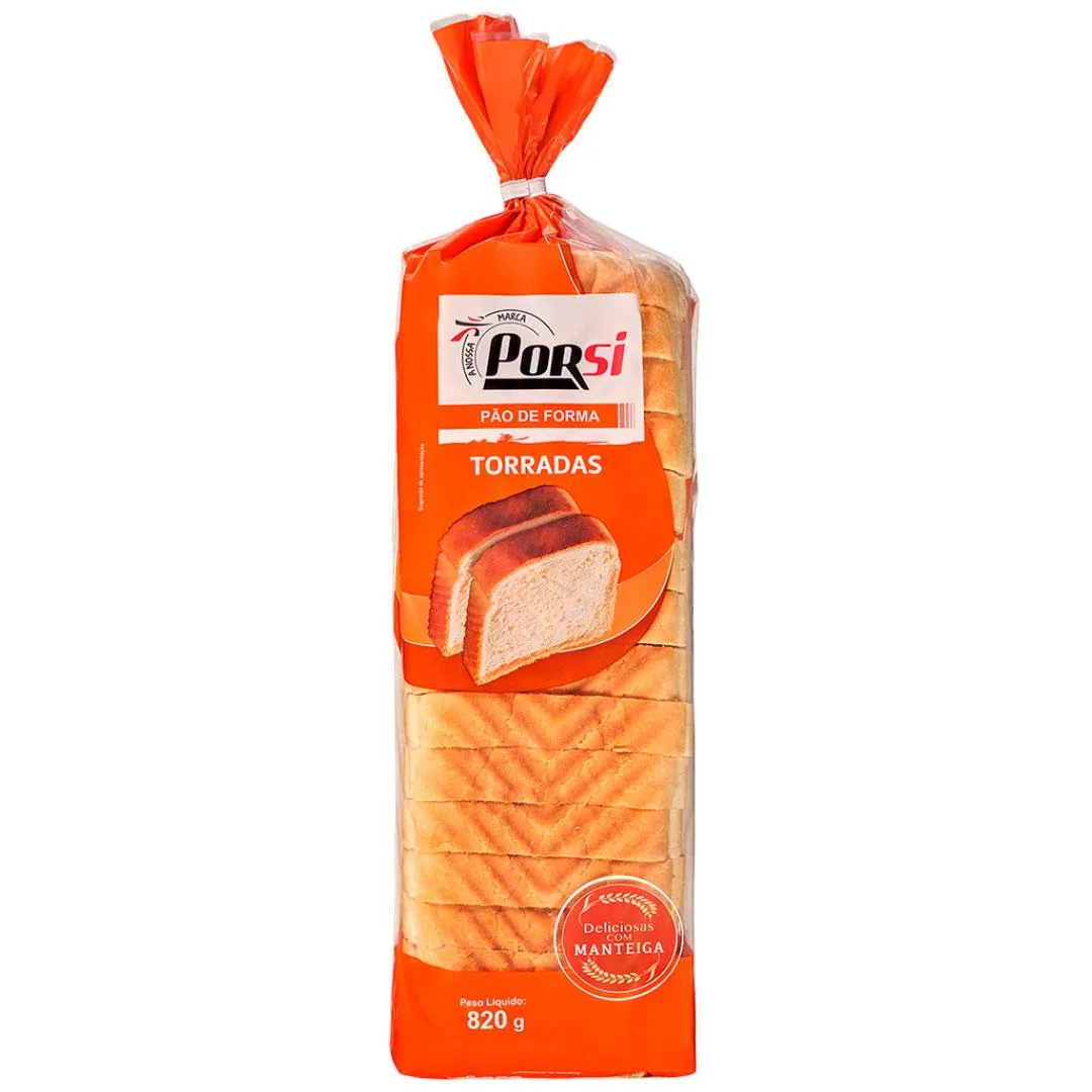 Pão de Forma Torradas 820 G