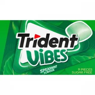 Pastilhas Elásticas Vibes Spearmint Trident