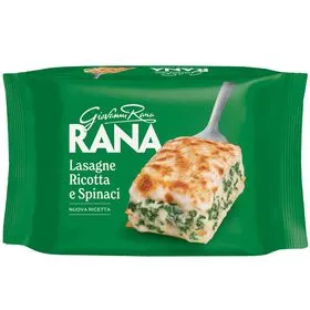 Lasanha de Ricotta e Espinafres Rana