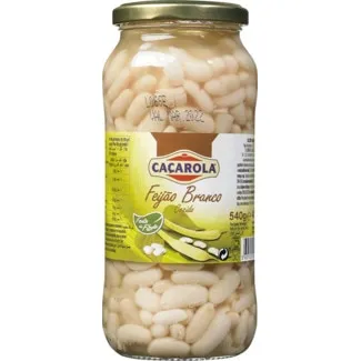 Feijão Branco Cozido frasco 540 g - Caçarola