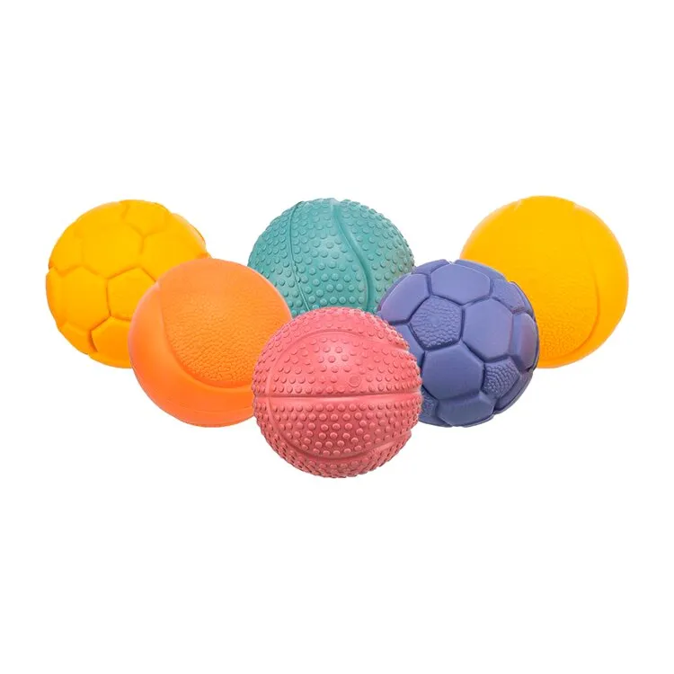 BOLA TRIXIE BORRACHA NATURA 4.5CM