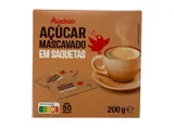 Açucar mascavado Auchan em saquetas 50 un 200 g