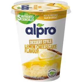 Vegegurte Base de Soja Cheesecake de Limão Alpro