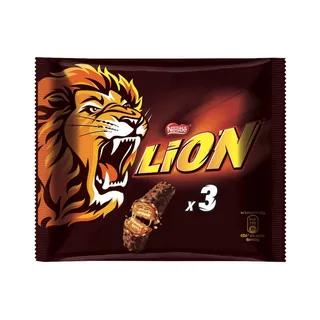 Snack de Chocolate Lion Pack 3