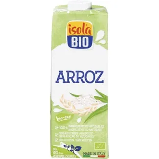 Bebida de Arroz Bio embalagem 1 L - Isola Bio