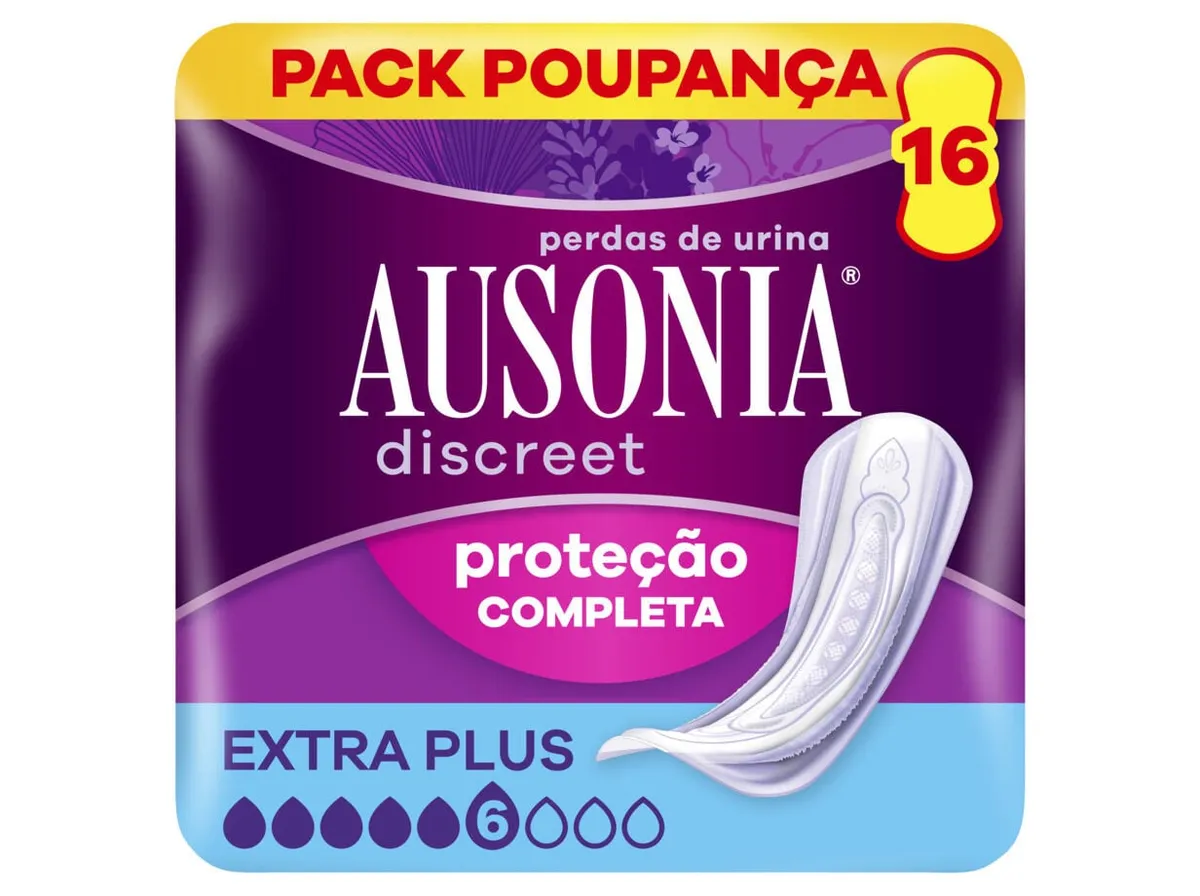 Pensos incontinência maxi Ausonia Discreet 16 un