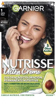 Coloração Nutrisse Preto 1 Nutrisse Garnier