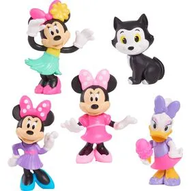 Disney - Pack 5 Figuras Básicas Minnie