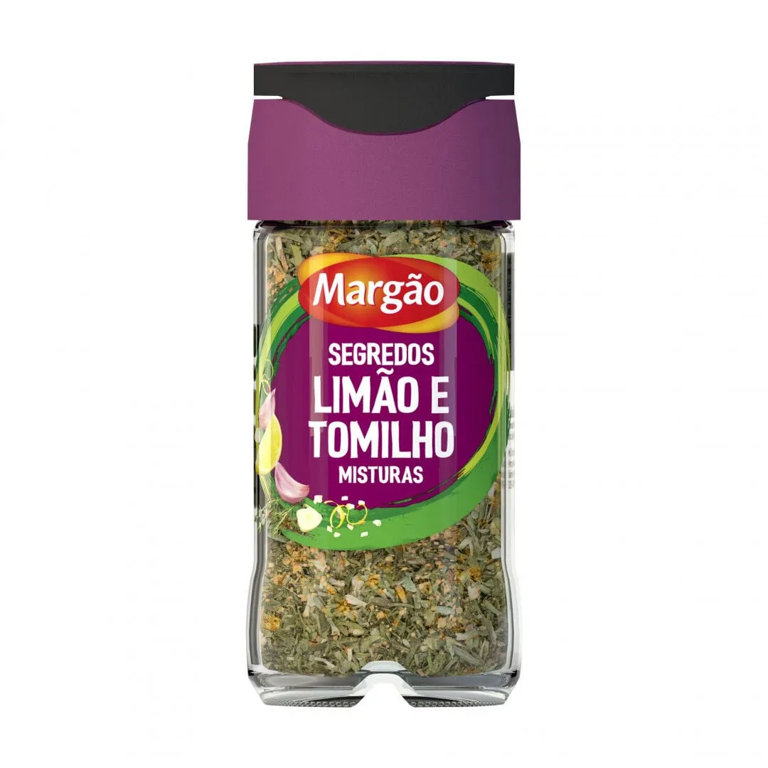 Mistura de Especiarias Segredos Limão e Tomilho