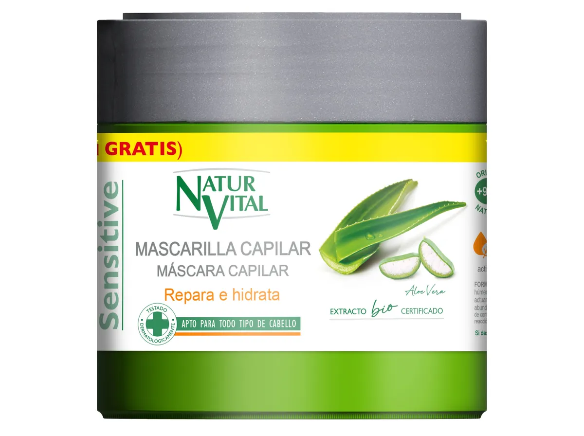 Máscara Natur Vital sensitive 500 ml