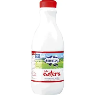Leite Gordo embalagem 1,5 L - Asturiana