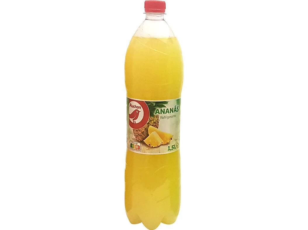 Refrigerante s/gás Auchan ananás 1,5 L