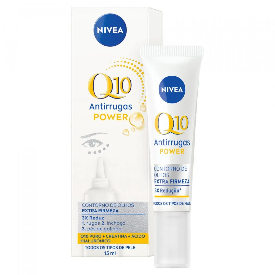 Creme de Contorno dos Olhos Q10 Power Antirugas + Firmeza