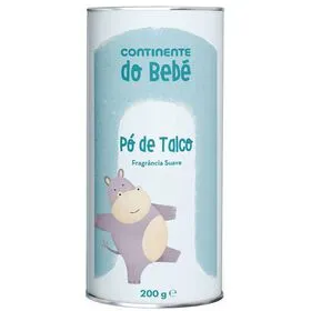 Pó de Talco Continente do Bebé