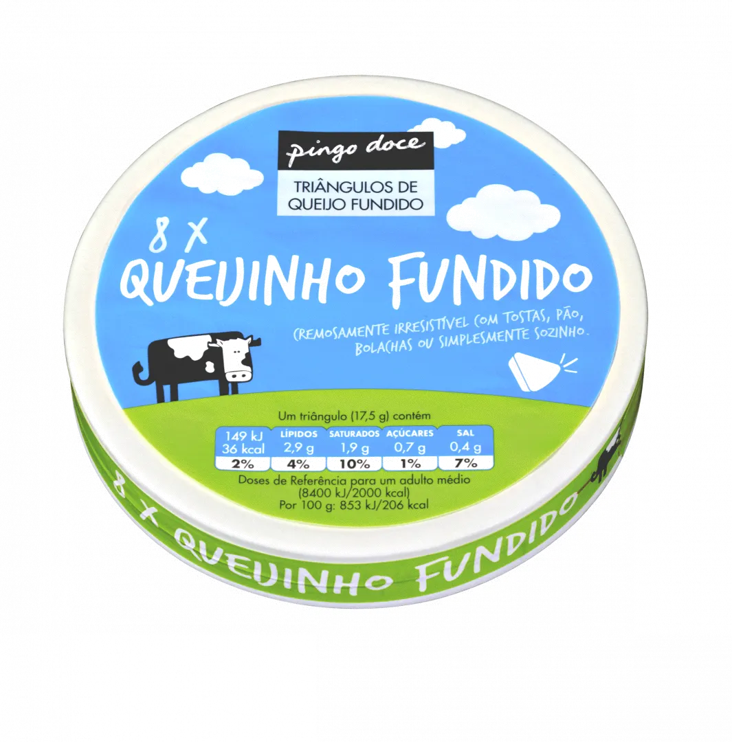 Queijo Fundido Porções