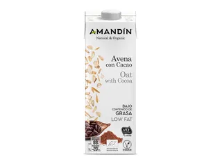 Bebida de aveia Amandín cacau bio 1 L