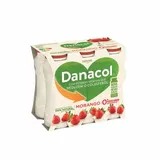Iogurte Líquido Morango Danacol 6x100g