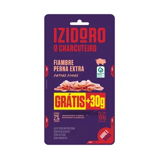Fiambre da Perna Extra Fatias Finas Izidoro