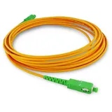 Cabo Fibra Óptica Metronic Monomodo 5m