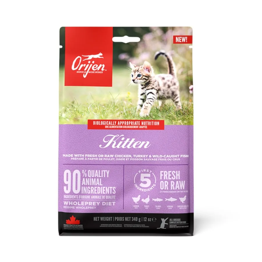 Orijen Kitten aves e peixe ração para gatos