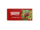 Tablete Nestlé extrafino chocolate de leite e avelãs 123 g