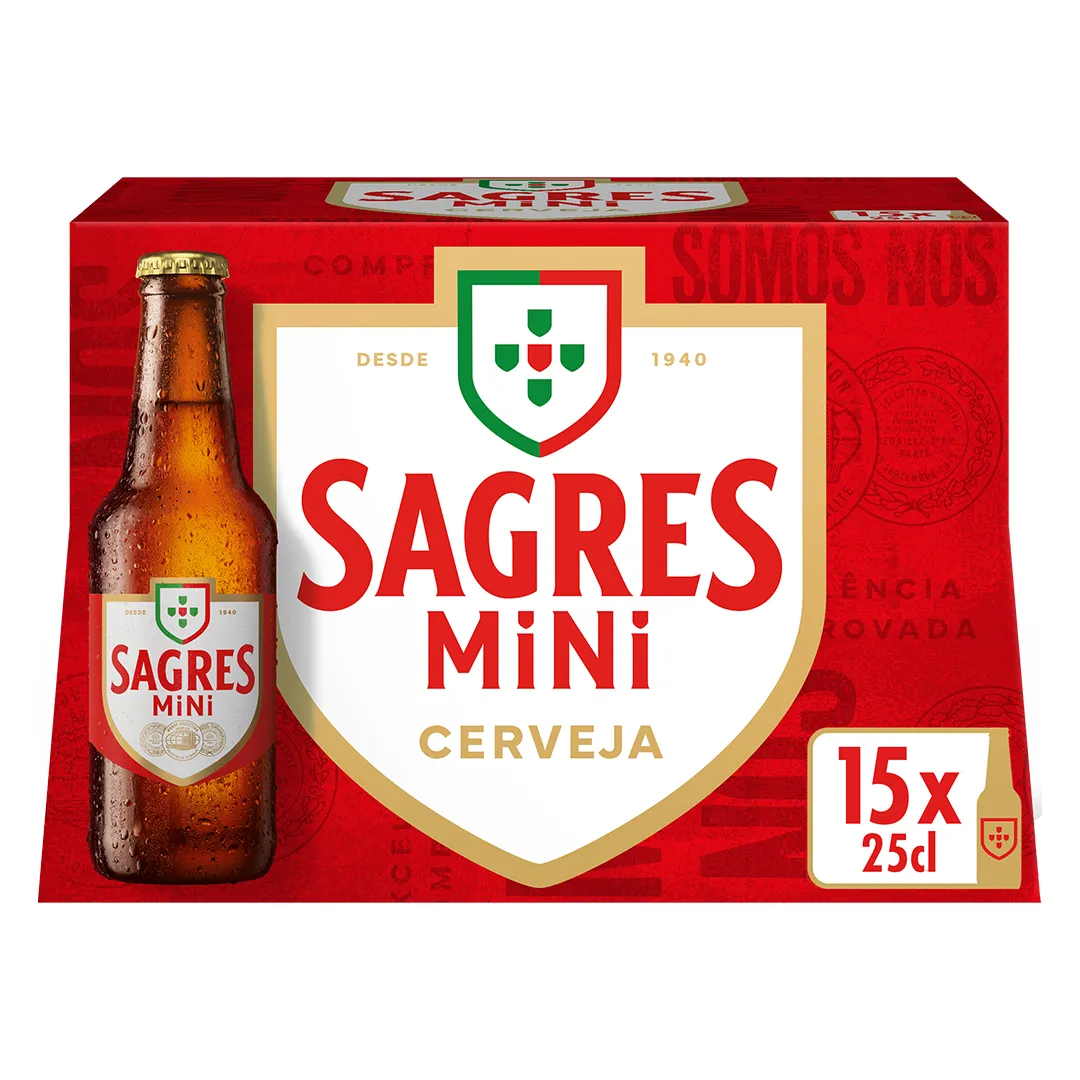 Cerveja com Álcool Mini Pack 15