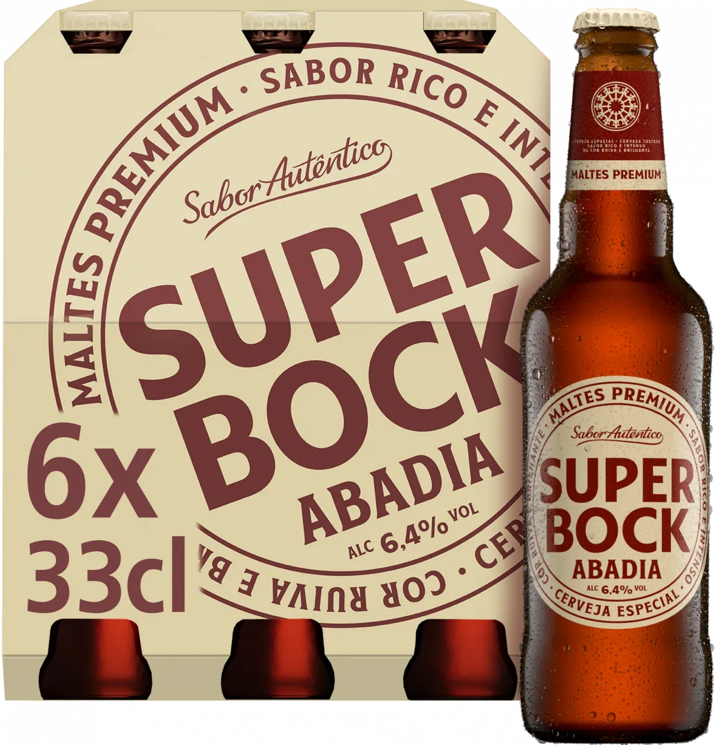 Cerveja com Álcool Abadia Pack 6