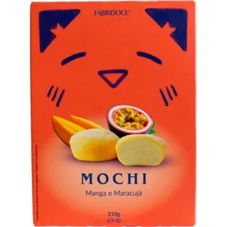 Mochi de Manga e Maracujá embalagem 210 g - Fabridoce