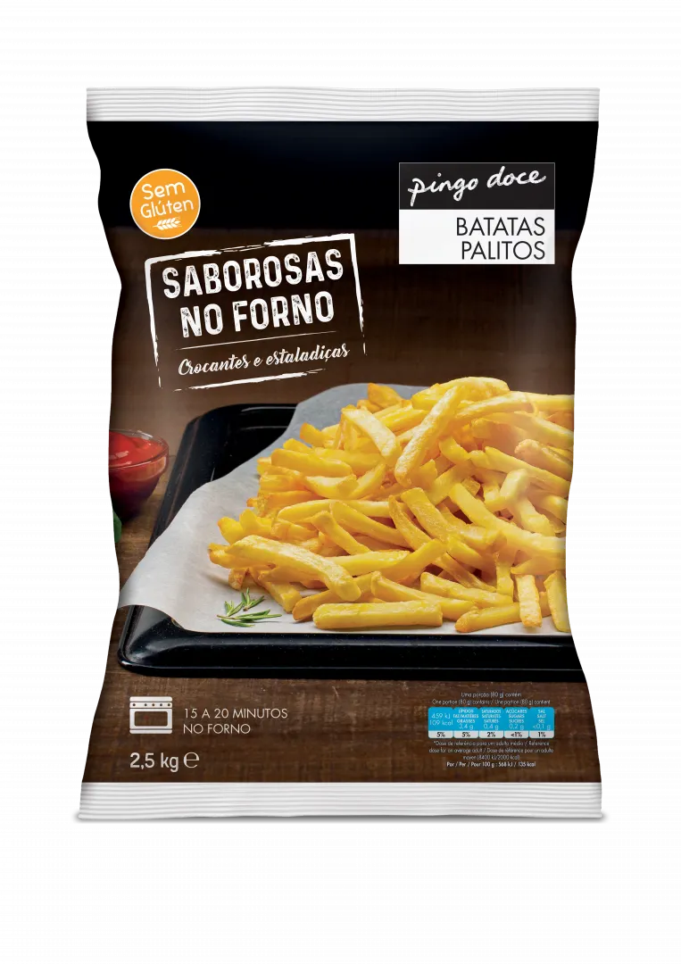 Batatas Pré-Fritas Palitos