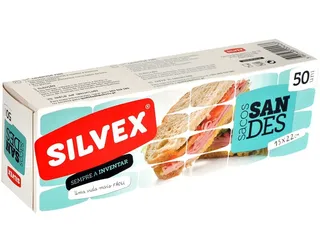 Sacos Silvex para sandes 50un