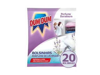 Bolsinhas perfumadas DUM DUM lavanda 20 un