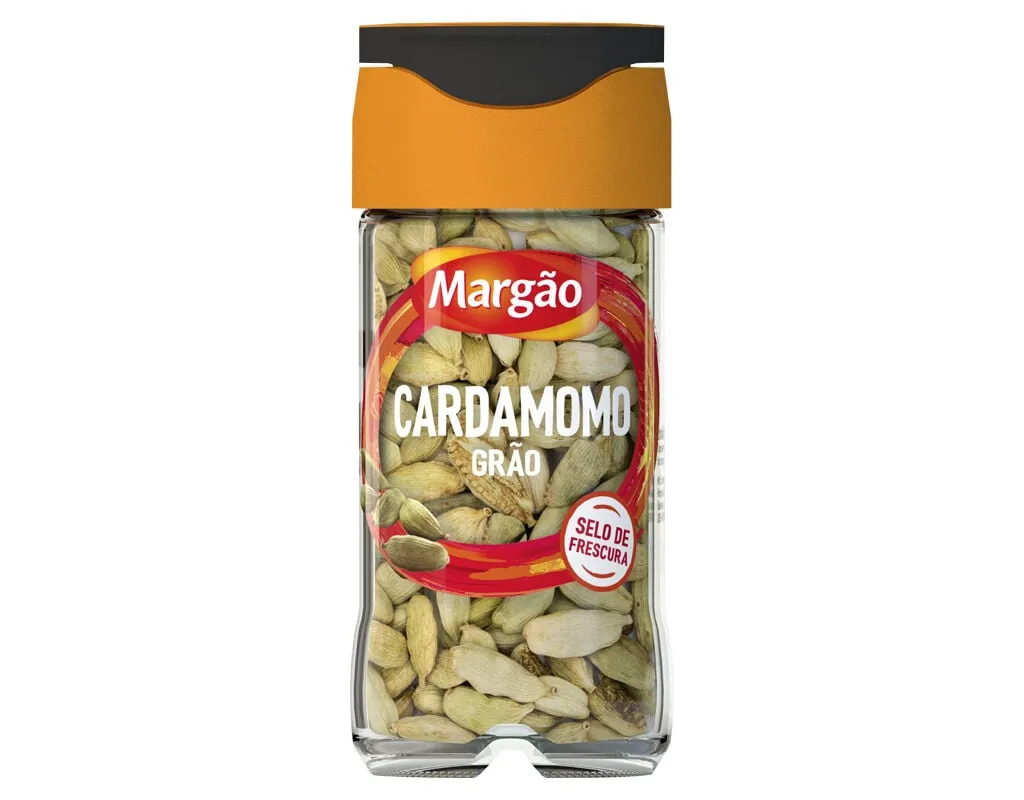Especiaria Margão cardamomo grão frasco un 24 g
