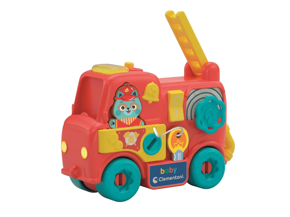 Baby montessori Clementoni camião de bombeiros