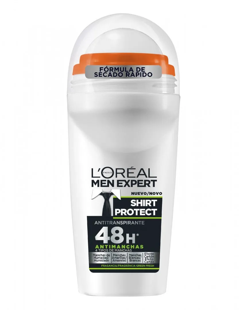 Desodorizante Roll-On Men Expert Shirt Protect