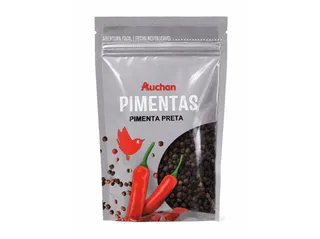 Pimenta Auchan preta grão 50 g