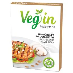 Hambúrguer de Cogumelos Veg In