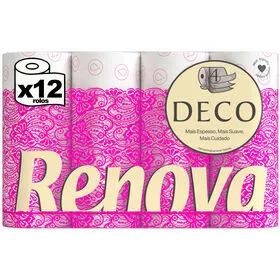 Papel Higiénico 4 Folhas Deco Renova