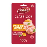 Paio do lombo fatiado, embalagem de 100g