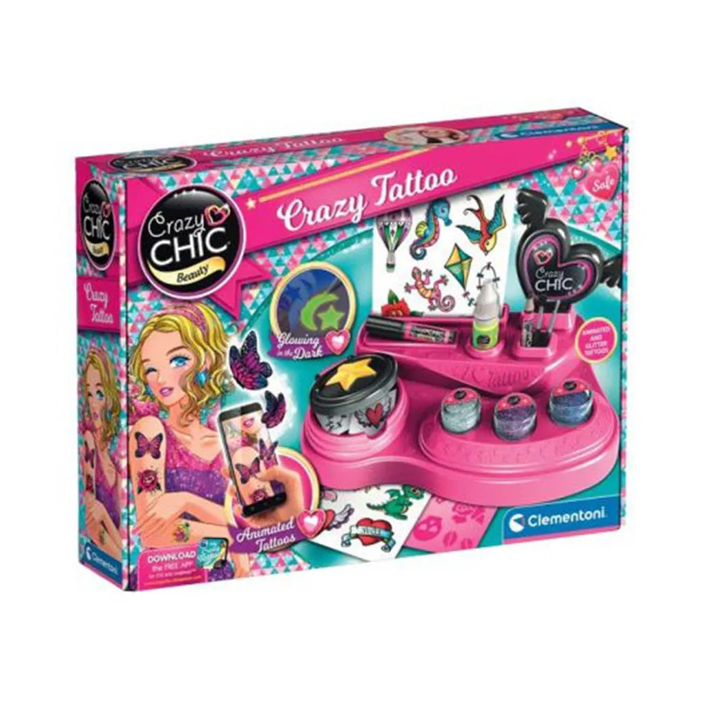 Crazy Chic Tatuagens Temporárias