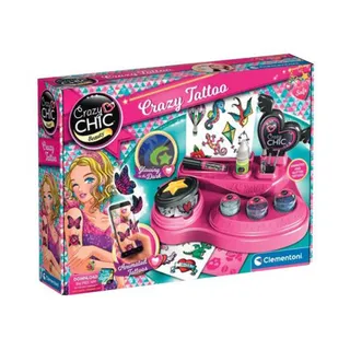 Crazy Chic Tatuagens Temporárias Clementoni
