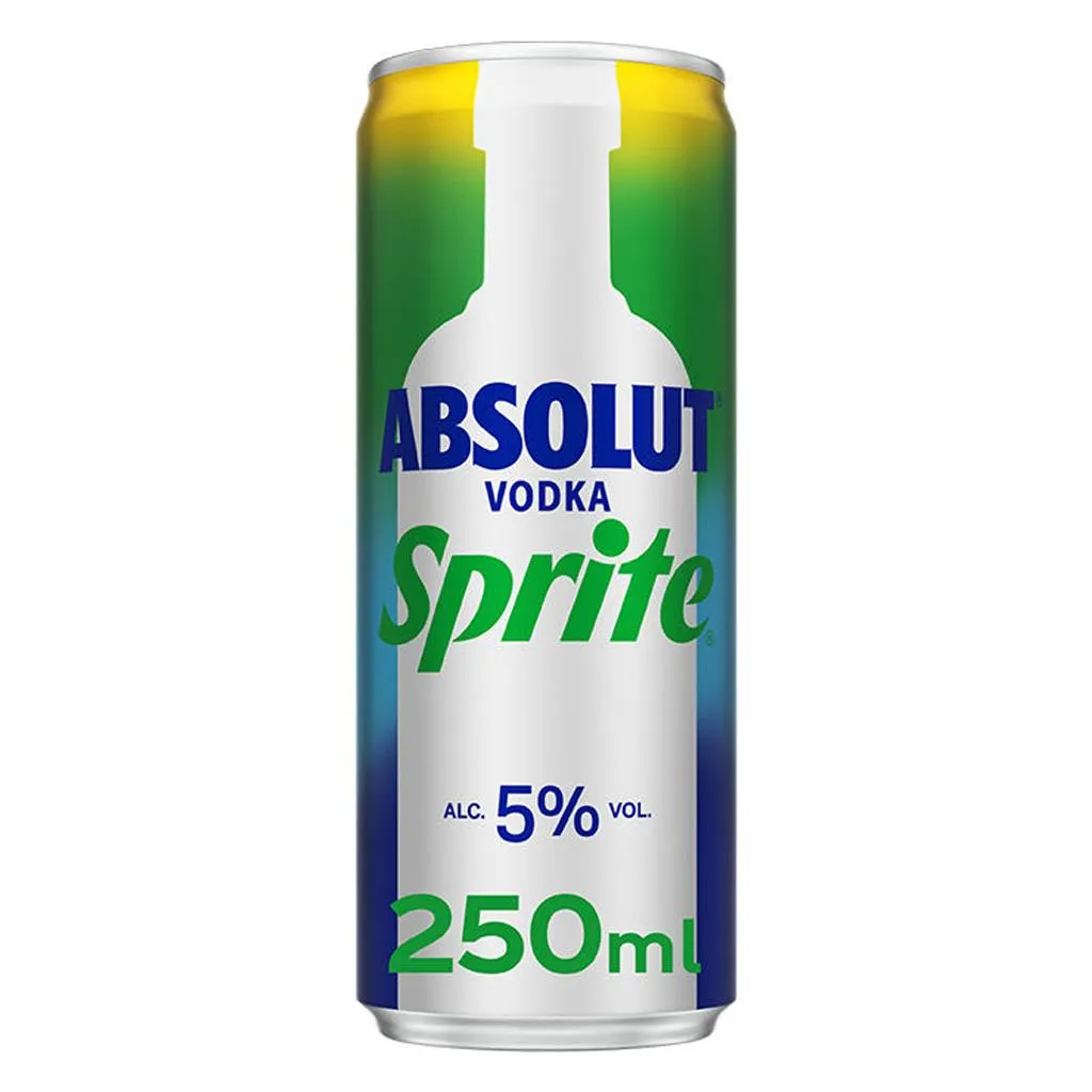 Cocktail Absolut Sprite, 250ml