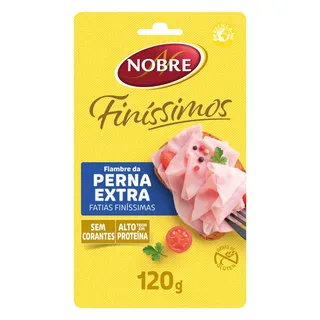 Fiambre da Perna Extra Fatias Finíssimas Nobre