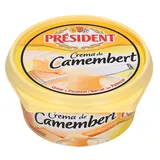 Queijo creme de camembert, embalagem de 125g