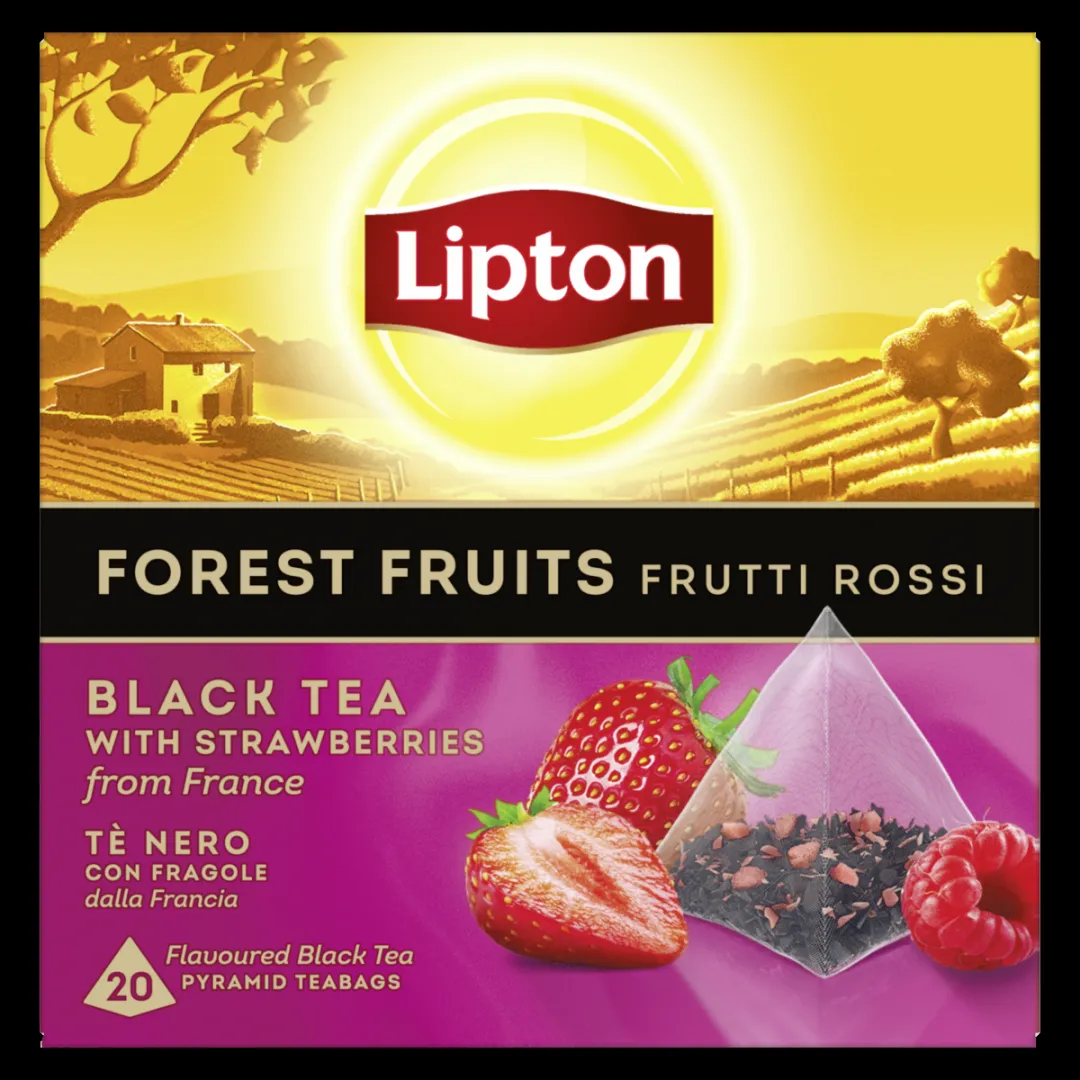 Chá Preto com Frutos Silvestres